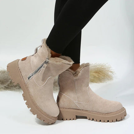 Women's Plush Short Boots