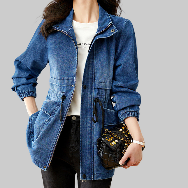 Moderne Denim Jas – Stijlvol Jack voor Dames