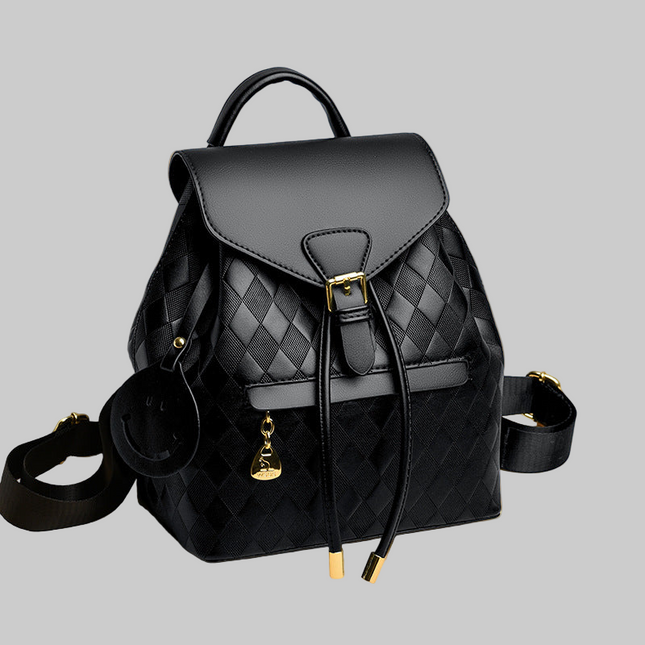 Leather Backpack Shoulder School Travel Back Pack