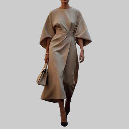 Waist-tighted Elegant Dresses For Women