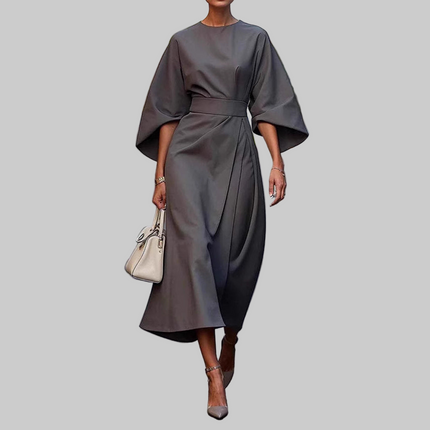 Waist-tighted Elegant Dresses For Women