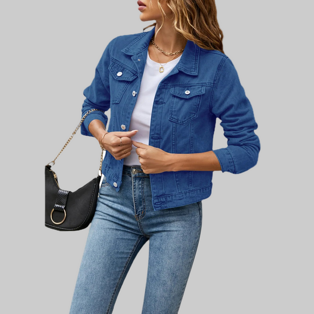 Casual Denim Jacket – Stijlvol Spijkerjack voor Voorjaar en Zomer