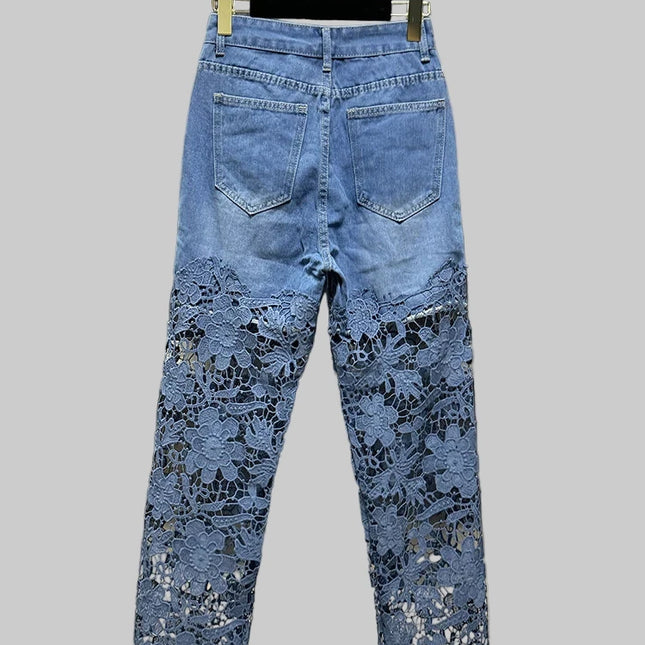 High Waist Patchwork