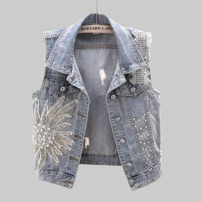 Dames Mouwloze Cardigan – Lichtgewicht Vest Jas voor Lente & Zomer