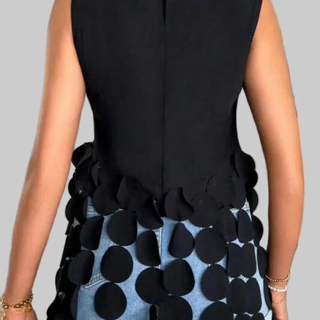 High Waist Designer Vest
