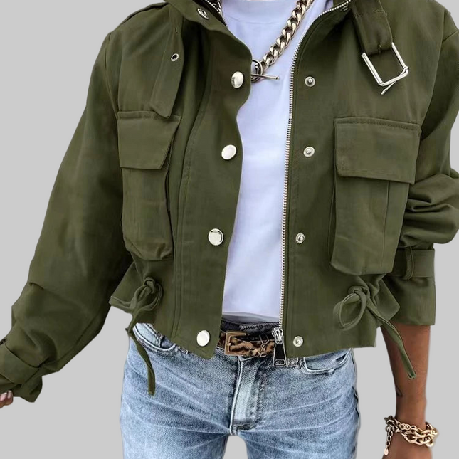 Stijlvol Kort Casual Jack – Perfect voor Lente en Zomer