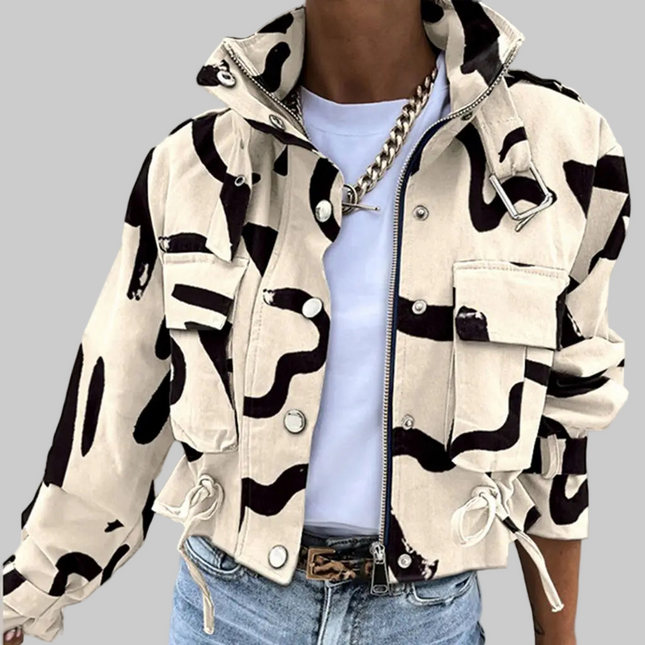 Stijlvol Kort Casual Jack – Perfect voor Lente en Zomer