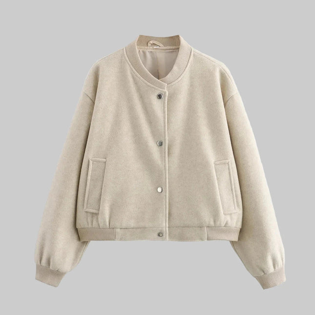 Women Jacket Long Sleeves Button Pocket Lady Coat New In 2024 Autumn and Winter Fashion Casual Elegant Office Women Clothing