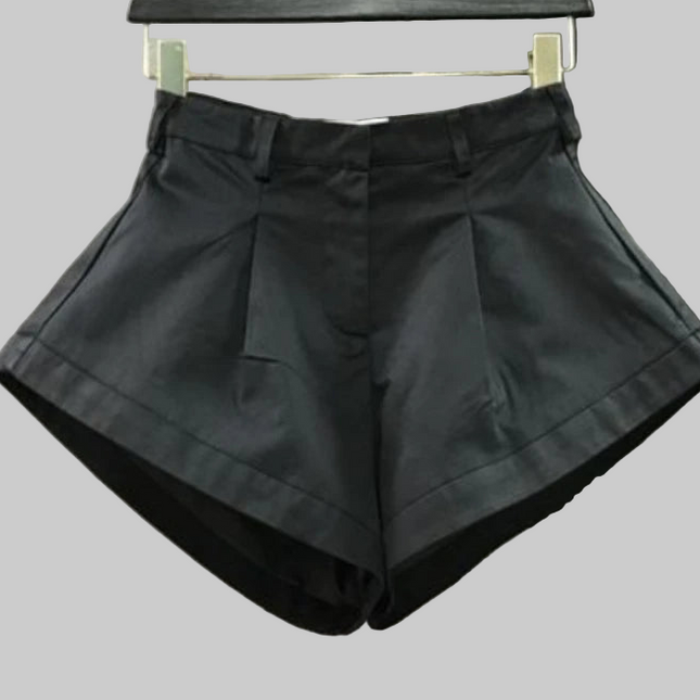 Women High Waist Fashion Wide Short