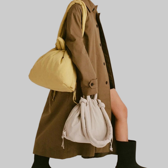 Casual bag designer soft puffer woman