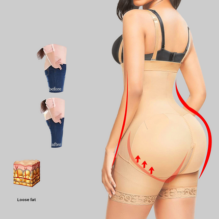 Body Lifting Pants Waist Trimming Shapewear Bodysuit