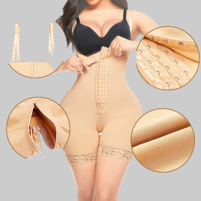 Body Lifting Pants Waist Trimming Shapewear Bodysuit