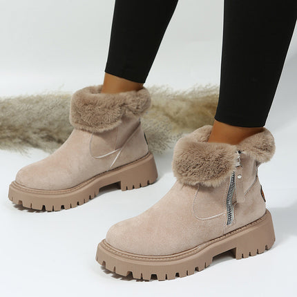 Women's Plush Short Boots
