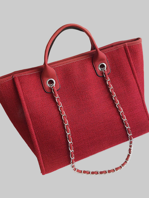 Bucket women's bag large capacity portable single shoulder diagonal chain tote bag